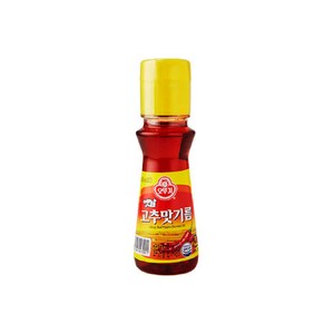 오뚜기옛날 고추맛 기름 병, 80ml, 1개