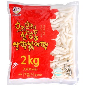 [송학식품]신당동 쌀떡볶이 2kg _ 얇은떡볶이 떡볶이, 1개, 1개