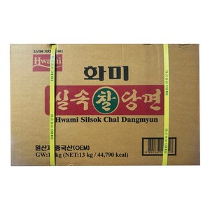 화미 실속찰당면, 1개, 14kg