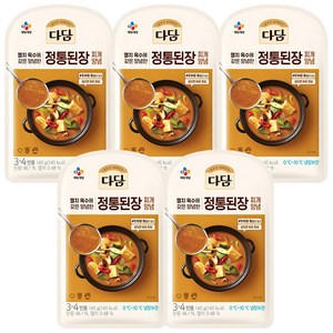 CJ제일제당 [CJ제일제당] 다담 정통된장찌개양념 140g x 5개