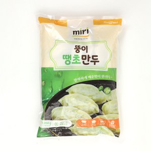 셰프애찬 뚱이만두 땡초만두 고추만두 대용량, 1개, 1.26kg