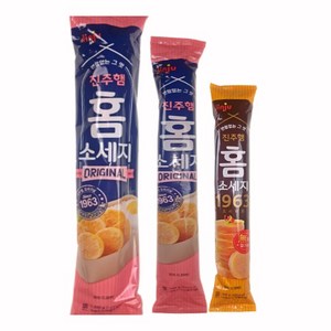 [먹깨비네] 진주햄 옛날소세지 1kg 분홍소시지, 1개