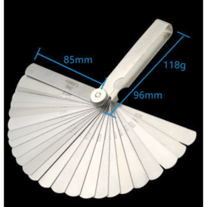 튼탄튼탄 틈새게이지 32매 0.2mm-1.0mm, 100B32, 1개