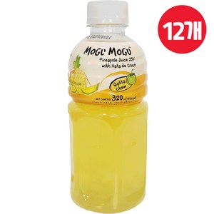 모구모구 과채음료 파인애플맛 320ml, 12개