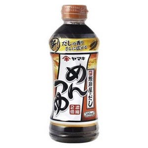 야마사 2배 농축 멘쯔유, 1개, 500ml