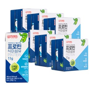 삼육두유 프로틴 식이섬유 190ml, 72개