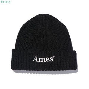 AMES-WORLDWIDE BASIC LOGO BEANIE BLACK, 블랙/FREE