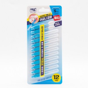 네오케어 멀티 치간칫솔 S, 1개, 12개입, 1mm