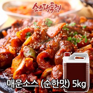 매운소스(순한맛) 5kg, 1개