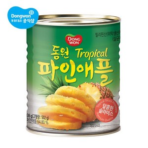 동원 트로피칼 파인애플, 836g, 12개