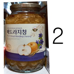 자임 배도라지청, 1kg, 1개입, 2개