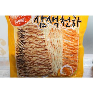 삼색천하 80g 슬라이스 80g 불갈비 버터 맥반석 세가지맛, 10개