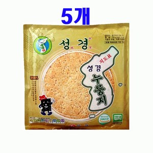 성경식품 지도표 성경 누룽지, 150g, 5개, 5개