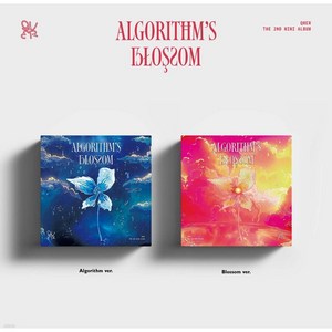 큐더블유이알 QWER - 미니 2집 Algoithm's Blossom 내 이름 맑음 2종세트