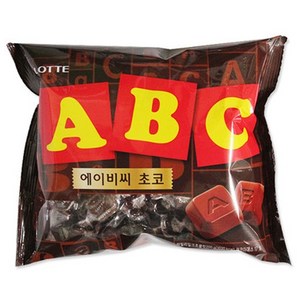 롯데웰푸드 ABC 초콜릿, 187g, 1개