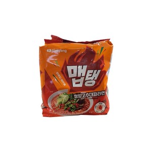 삼양 맵탱 청양고추대파 라면 110g, 4개