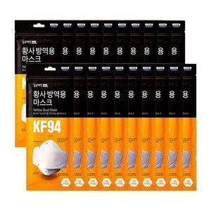 동국제약 KF94 황사마스크 대형 3매입, 3개입, 20개