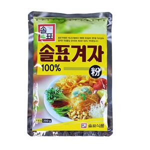 [더착한푸드]겨자가루(솔표 200g) 10개 식자재마트 대용량 업소용 겨자 겨자가루 겨자분 가루, 200g