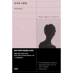 남겨진 이름들:안윤 장편소설, 안윤, 문학동네