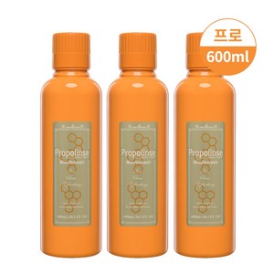 프로폴린스 프로가글 600ml / 충치예방 구강청결 프로폴린스 피에라스 프로가글 (Propolinse Mouth Wash) (Gargle), 3개