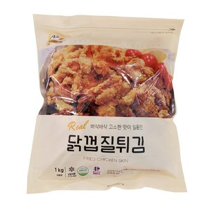 상도푸드 닭껍질튀김 1kg, 8개