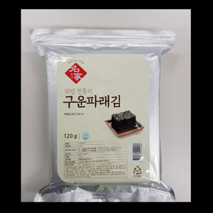 구운파래김(무조미) 삼해명가 120G(540매), 120g, 1개