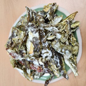 쪄서 말린 고추부각500g (튀기지 않은 제품), 1개, 500g