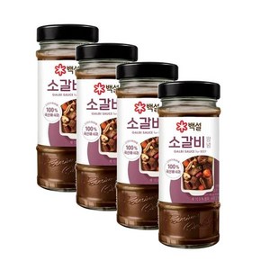 백설 소갈비양념, 500g, 4개