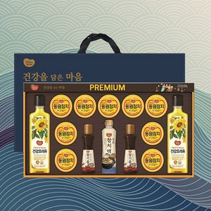 동원 프리미엄60호(30호대체) 선물세트 참치 참기름 참치액 카놀라유, 1개