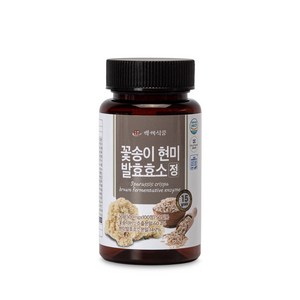 백세식품 꽃송이버섯 현미발효효소 베타글루칸 500mgx100정 HACCP인증, 50g, 1개