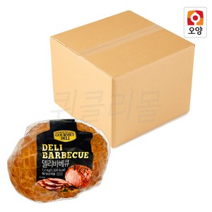 [퀴클리몰] 코스트코 사조오양 델리바베큐 햄, 1.2kg, 5개