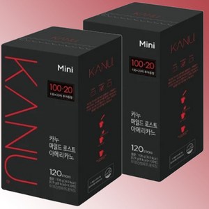 맥심 카누 콜롬비아 마일드 로스트 아메리카노 미니, 120개입, 2개, 900mg