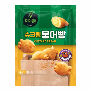 (냉동)[비비고]슈크림 붕어빵, 300g, 4개