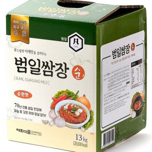 범일 쌈장 순, 13kg, 1개