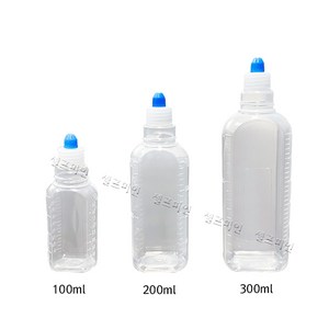 셀프미인 물약병 피부실기재료 시럽병 투약병 100ml 200ml 300ml 미용 재료, 1개