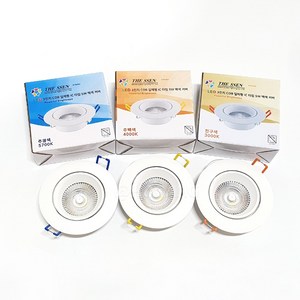 더쎈 LED 3인치 COB 매입등 5W, 1개, 전구색