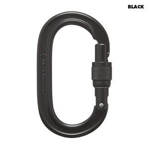 블랙다이아몬드 카라비너, BLACK, 1개