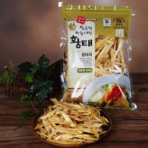 [산지직송/용대리]하늘내린 황태채 500g, 1개