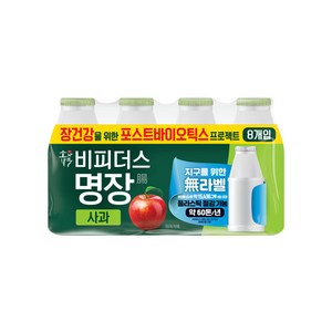 소와나무 비피더스 명장 사과, 24개, 125ml