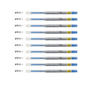 스타일핏 유니 시그노 젤잉크 리필심 UMR-109 0.38mm, 블루, 10개