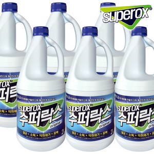 수퍼락스 2L x 6개