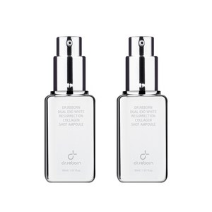 [닥터리본] 듀얼 엑소 화이트 레저렉션 콜라겐 샷 앰플 (30ml), 2개, 30ml