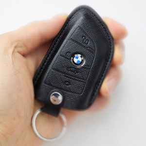 테일러카 BMW 호환 스마트키 키케이스 키홀더 풀커버 세트, 블랙