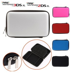 닌텐도 GBA NDS 2DS 3DS XL 본체 케이스 하드 파우치, 블랙, 1개