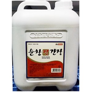 식자재나라 무배_진간장(HK 12L) 하이코리아 업소용 대용량, 1, 12L, 1개