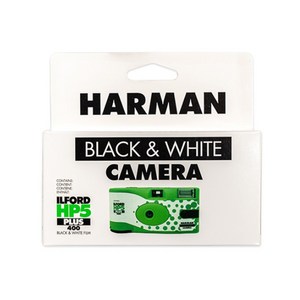 HARMAN HP5 Plus 흑백 일회용카메라 (ISO400-27컷), 단품, 1개