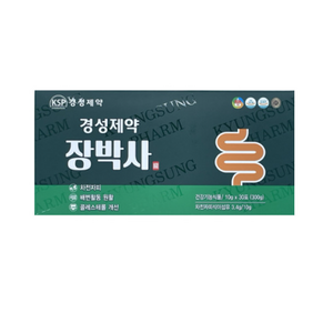 경성제약 장박사 10g x 30포 / 차전자피 식이섬유, 300g, 4세트