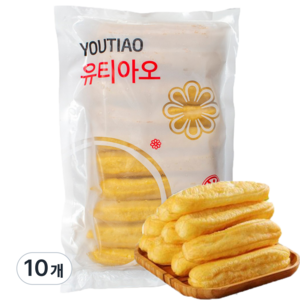 랜시 유티아오 400g(낱개) 찍어먹는 중국빵, 400g, 10개