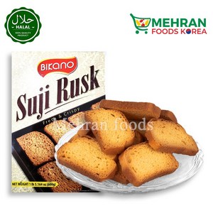 Bikano Suji Rusk 600g, 1개