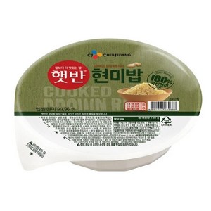 햇반 현미밥, 130g, 24개